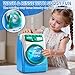 KIZONLY Toy Cleaning Set for Toddlers 13 Kids Cleaning Toy with Toddler Vacuum Cleaner Toy Washing Machine Small Iron Light and Sound Pretend Play Birthday Gifts for 3 4 5 6 7 8 Year Old Girl - Image 4