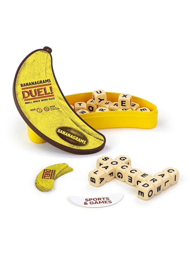 Bananagrams Duel: Ultimate 2 Player Travel Game | Small Space Word Race - Image 1