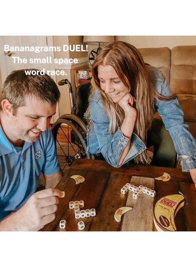 Bananagrams Duel: Ultimate 2 Player Travel Game | Small Space Word Race - Image 2