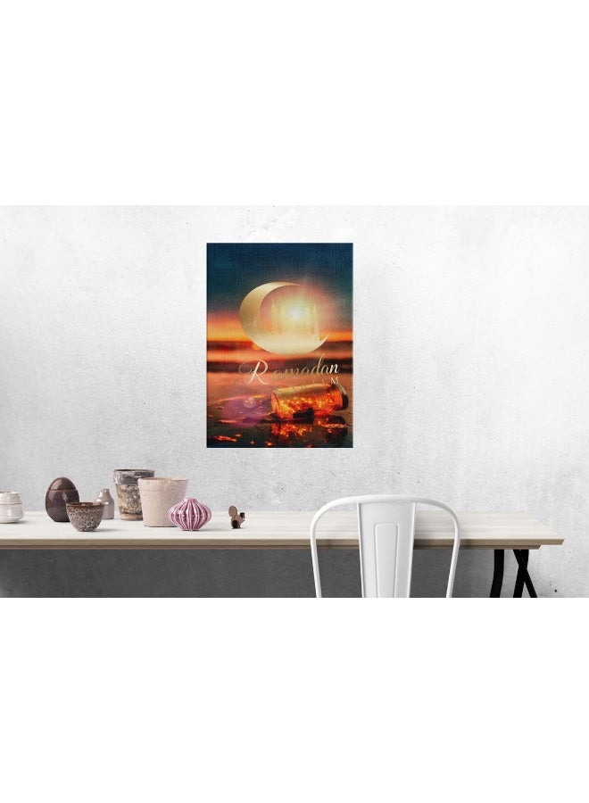 BPA® Ramadan-themed Canvas Wall Art ramadan Decor - Image 2