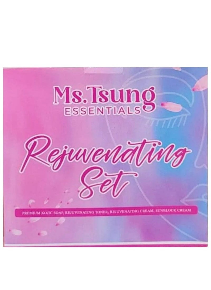 Ms Tsung Essentials - essentials Rejuvenating set(PREMIUM KOJIC SOAP.REJUVENATING TONER - Image 1