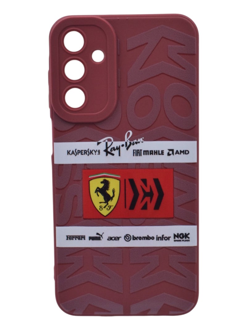 Ferrari Plastic Back Cover For Samsung Galaxy A15 - Multicolour - Image 1