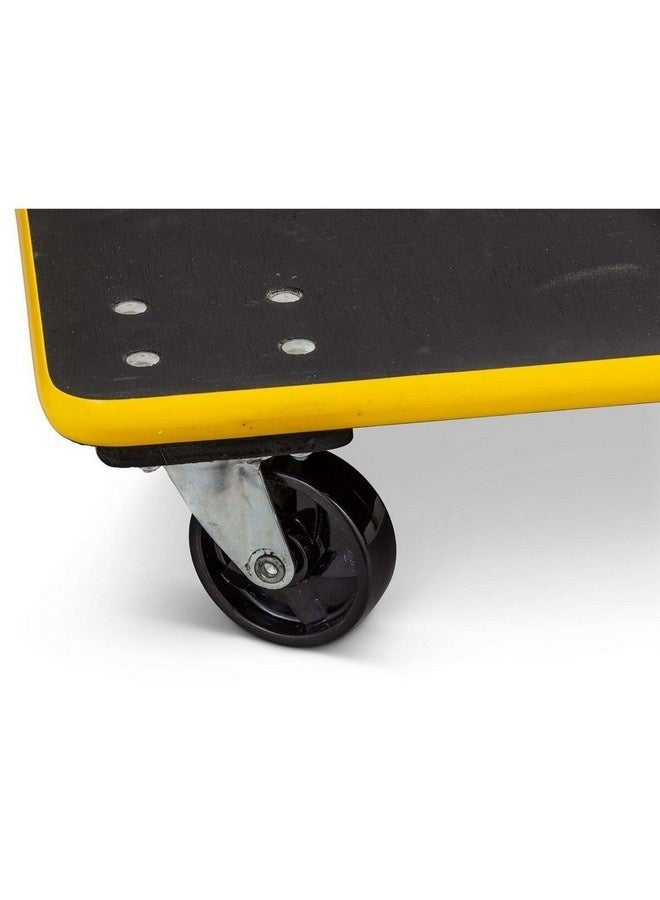 ستانلي عربة نقل ثقيلة من الخشب الرقائقي باللونين الأسود والأصفر 13.49 x 45 x 60 سم SXWT-MS573-PDQ - Image 3