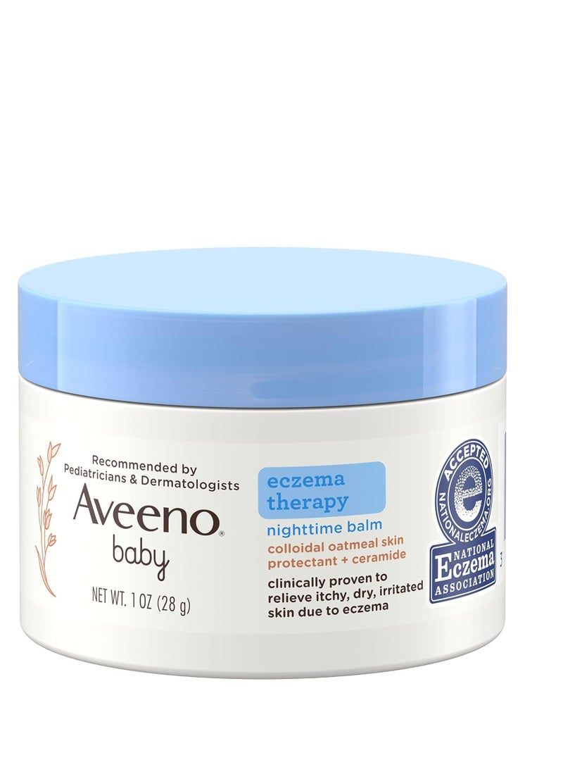 Aveeno Baby Aveeno Baby eczema therapy nighttime balm 1oz 28g 