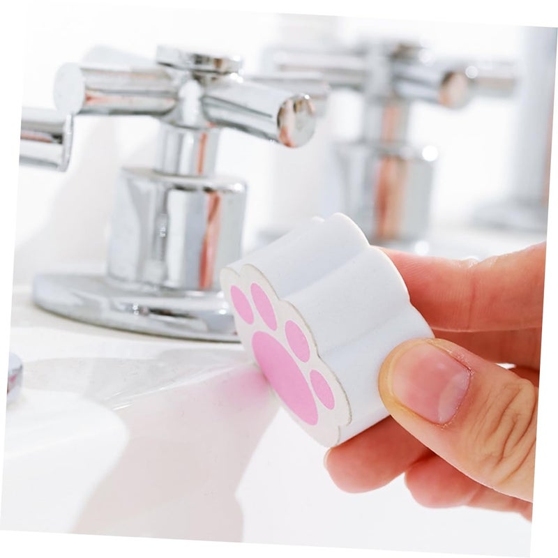 2Pcs Cartoon Cat Claw Scrubber Multipurpose Cleaner For Glass Tile And Pet Grooming - Image 5
