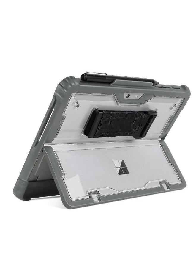 Generic - For Microsoft Surface Pro11 Protective Case Pro10/9/8 Anti-fall Bracket All-inclusive Three-proof Protective Case-Colour:Grey-Applicable Model:Microsoft Surface Pro8 - Image 1