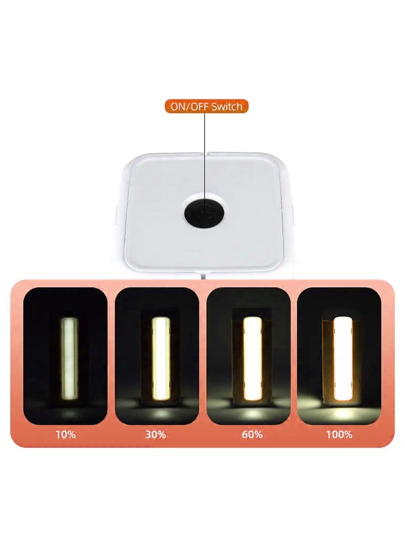 WEIDASI WD-869 LED Emergency Light, 68 SMD, 3 Brightness Levels, Intelligent Induction, Lantern Mode, Micro USB Rechargeable, 2400mAh Battery, Portable for Home, Study, and Outdoor Use  - Image 4