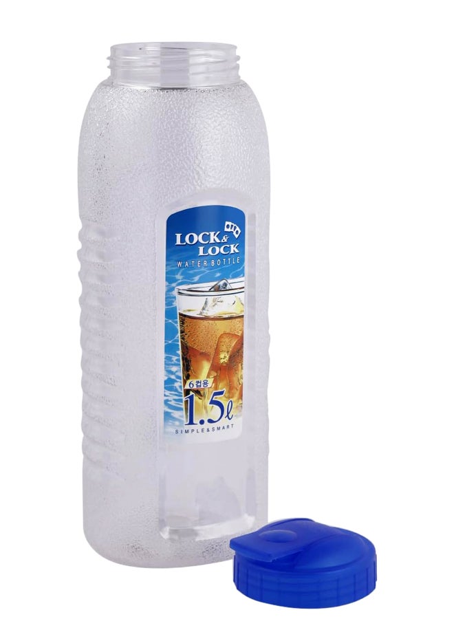 LocknLock Aqua Water Bottle 1.5L , BPA-Free PET Bottle with Flip-Top Lid, Airtight Leakproof, Durable & Portable Drinking Bottle for Gym, Office, Travel & Outdoor Use - Image 5