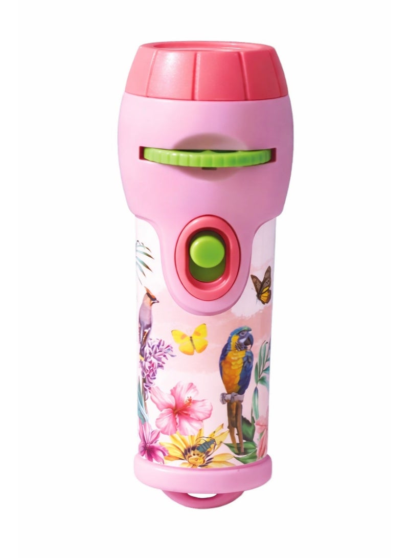 Avenir Natural Creation Garden Projector Light for Kids - 24 Nature & Flower Scenes with 4K Film Quality, Adjustable Focus Handheld Flashlight Projector, Educational Toy & Night Light with Disc Storage Case - Image 1