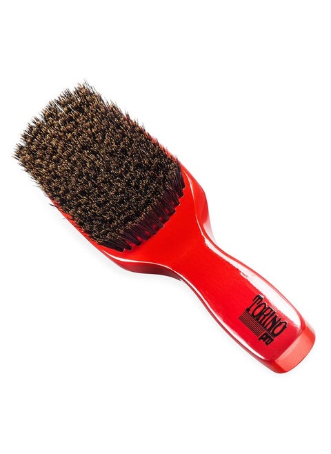 Torino Pro Wave Brush 1360 By Brush King Firm Soft 11 Row Long Handle 360 Waves Brush