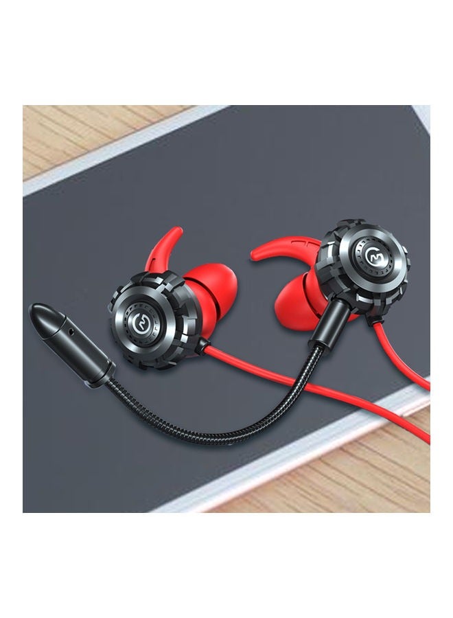 G500 Gaming Earphones With Mic Red - Image 4