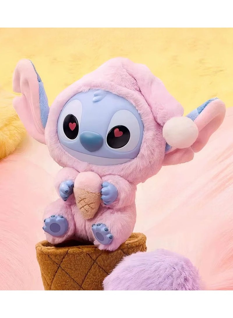 STITCH Authentic “Eat Something Before Sleep” Cute Vinyl Plush Toy Surprise Box – Blind Box Collectible  - Image 4