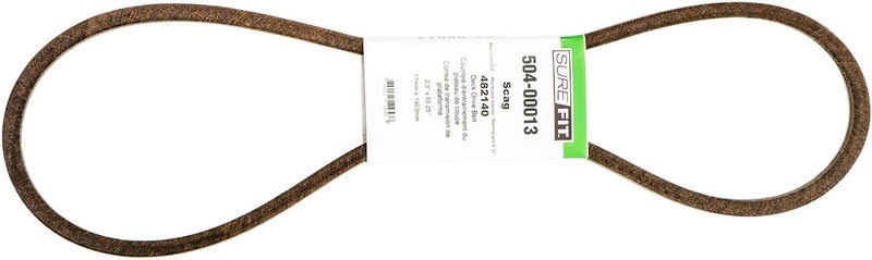 Surefit SureFit Right Hand Deck Drive Belt Replaces Scag 482140 52 Tiger Cub SW13 SW16 SW32 SW52 SW61 Mower 23 X 5525  - Image 2
