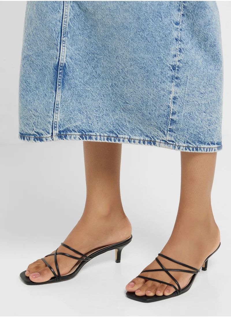 Ginger Strappy Backstrap Heel Sandal