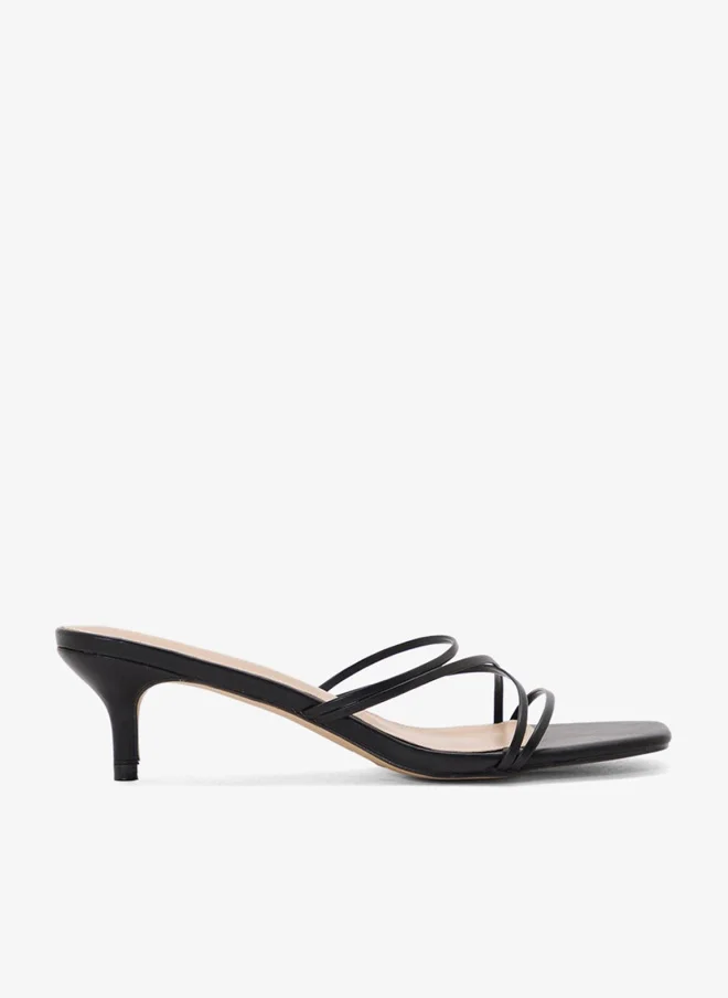 Ginger Strappy Backstrap Heel Sandal
