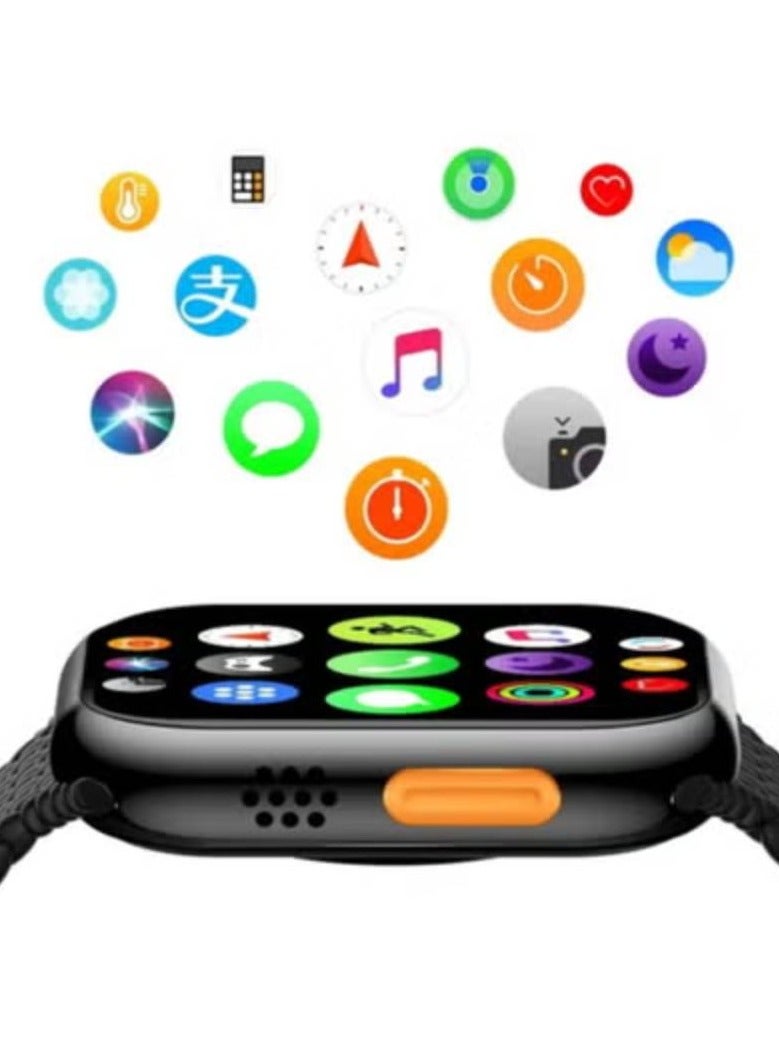 AROAQ Z81 PRO MAX Smart Watch Men Women 2.1 Inch Smart Island Compass NFC Fitness Band Smartwatch  - Image 3