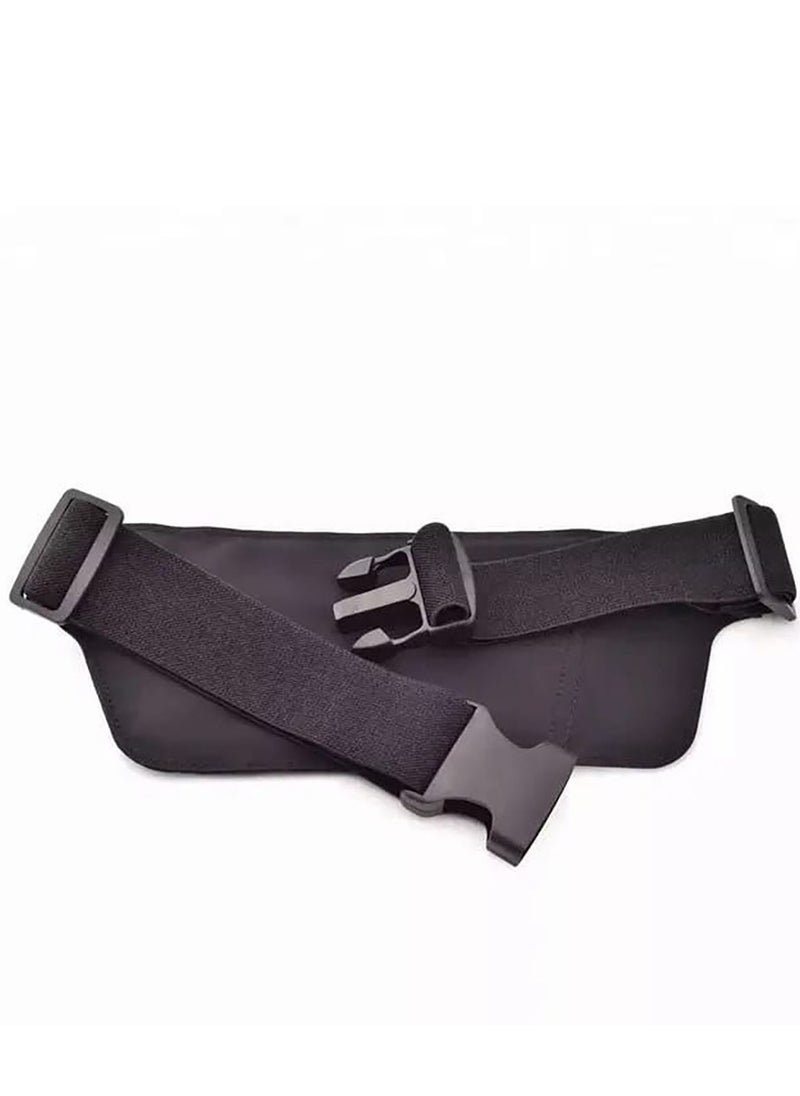 Generic Waist bag for sports, travel and running Black  - Image 3