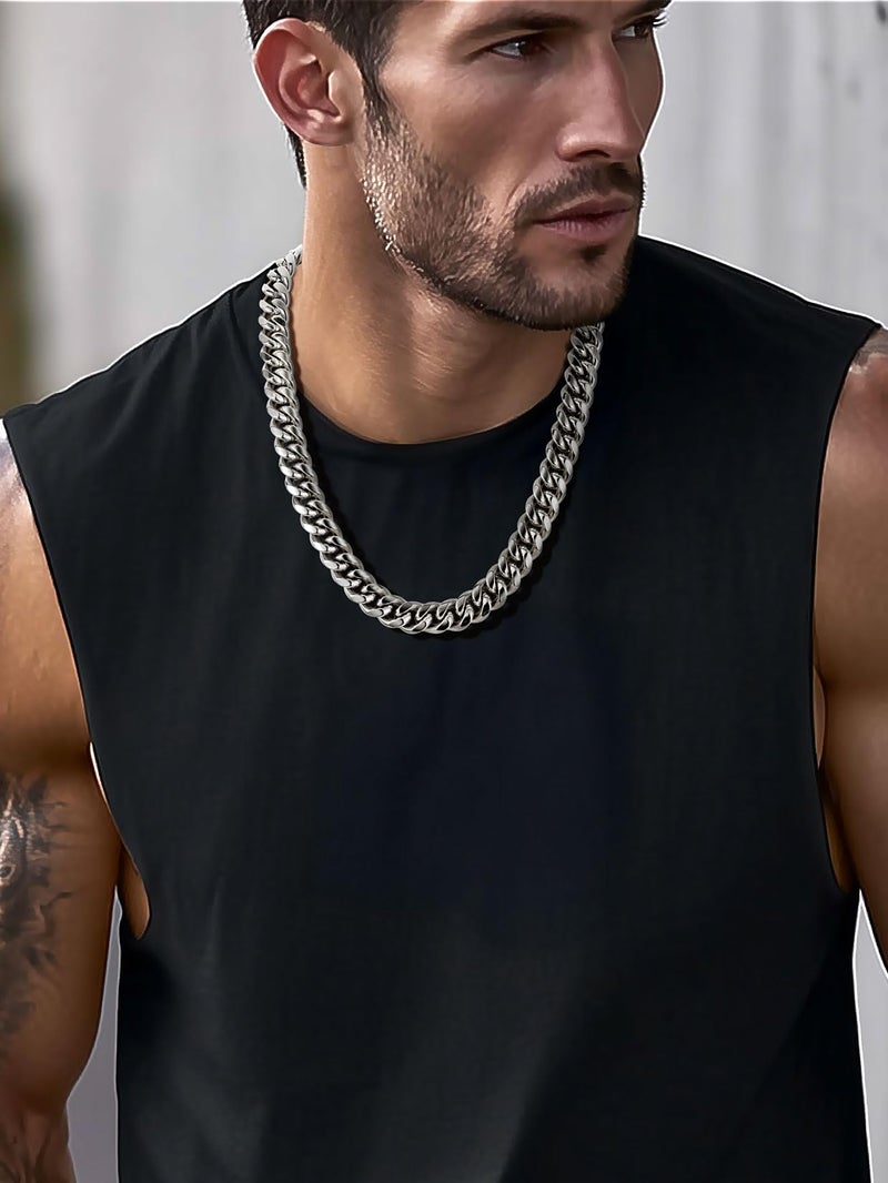 ChainsPro Heavy Stainless Steel Chain for Mens Jewelry 14MM 22inch Mens Gifts for Dad - Image 4