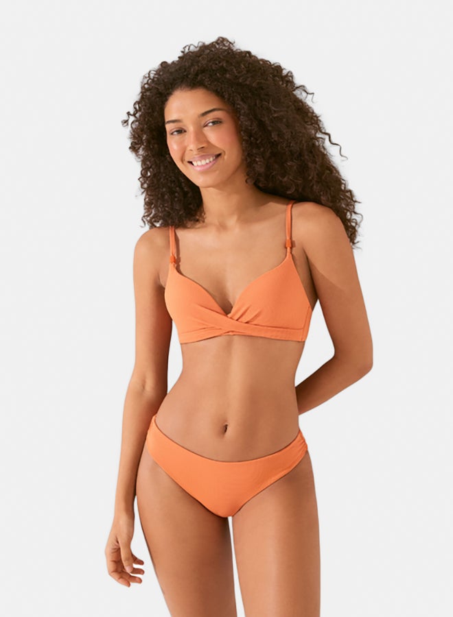 women'secret Push-Up Wrap Bikini Top - Image 1