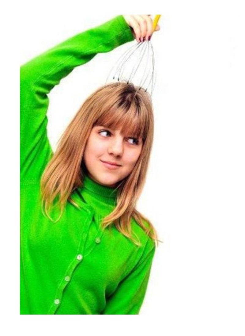 Yuwell Hand Held Head Scalp Massager Multicolour  - Image 3