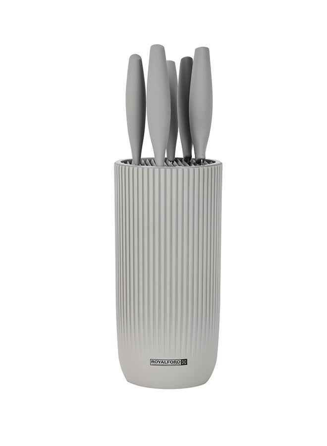 Royalford 6-Piece Knife Set Blue - Image 1