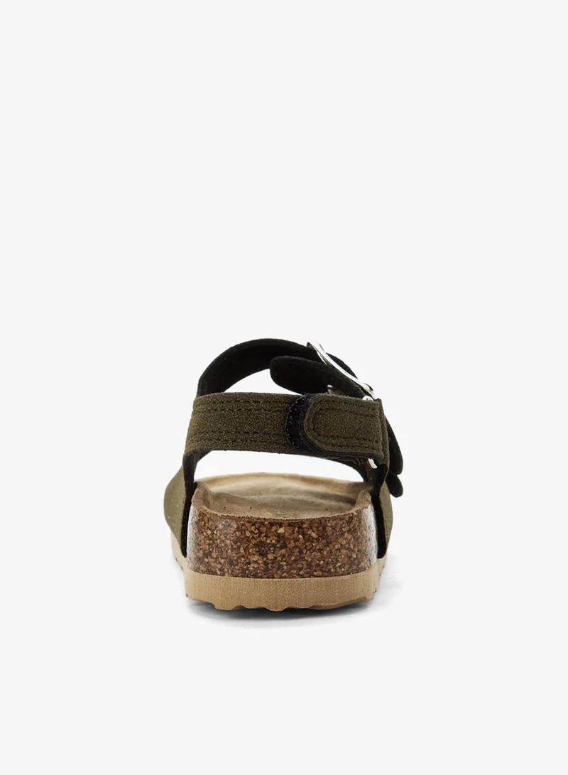 LBL by Shoexpress GREEN Boys Hook And Loop Sandals for Men | Best Price UAE