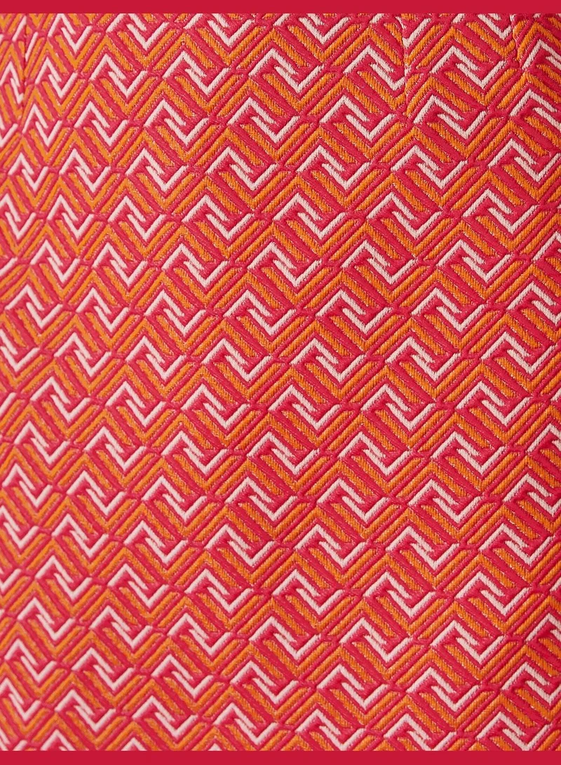 KOTON Patterned Mini Skirt A Line