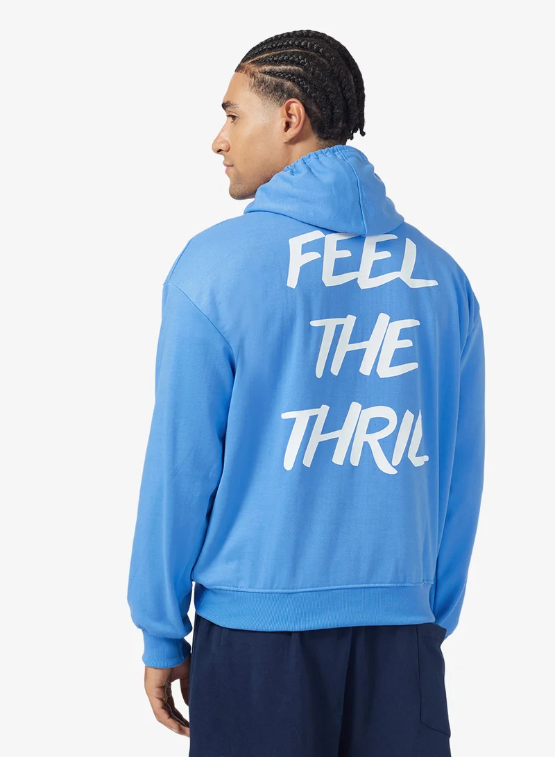 سفنتي فايف Back Graphic Hoodie