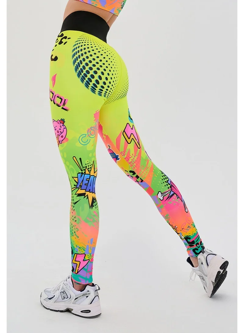 Bona Fide Bona Corsage Yupi Corsage Yupi High Waist Gym Leggings for Women for Women | Best Price UAE