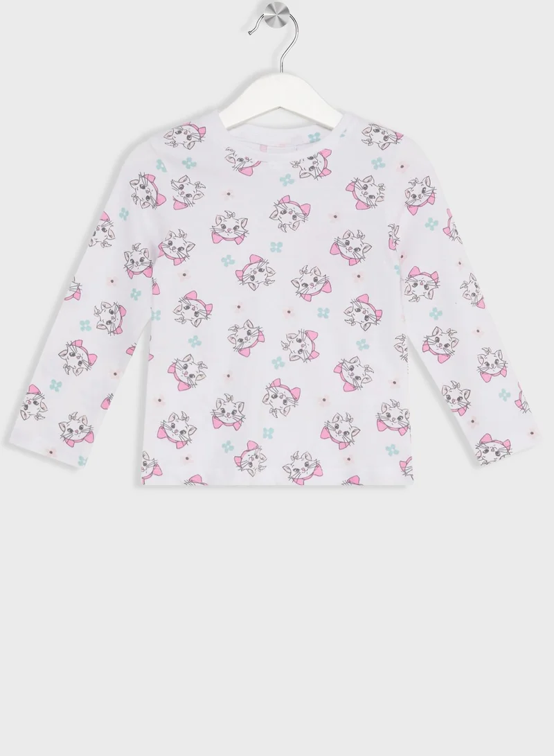 أوربان هول Kids Marie Printed T-Shirt & Pyjama Set
