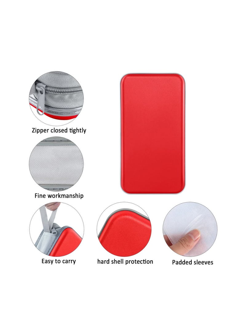 96 - Capacity Red CD Organizer, Thick Plastic Build for Long - Lasting Use  - Image 2