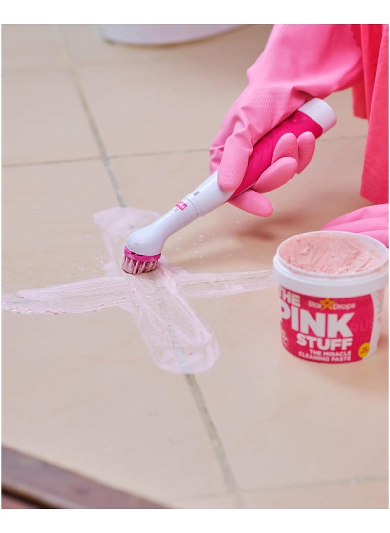 THE PINK STUFF Stardrops - The Pink Stuff - The Miracle Scrubber Kit - 4 Cleaning Brush Heads - Image 2