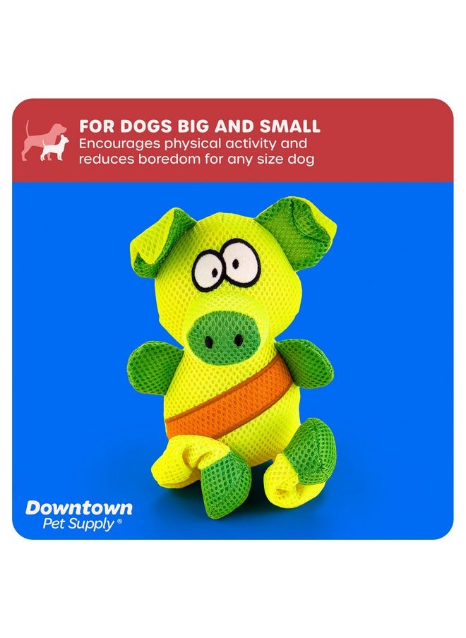 داونتاون بيت سبلاي Downtown Pet Supply - ألعاب مضغ حيوانات محشوة مع كرات صرير بالداخل - عبوة من 3 قطع - ألعاب كلاب متينة للكلاب الصغيرة والمتوسطة والكبيرة - ألعاب كلاب تصدر صريرًا - ألعاب مضغ للكلاب العدوانية  - Image 5