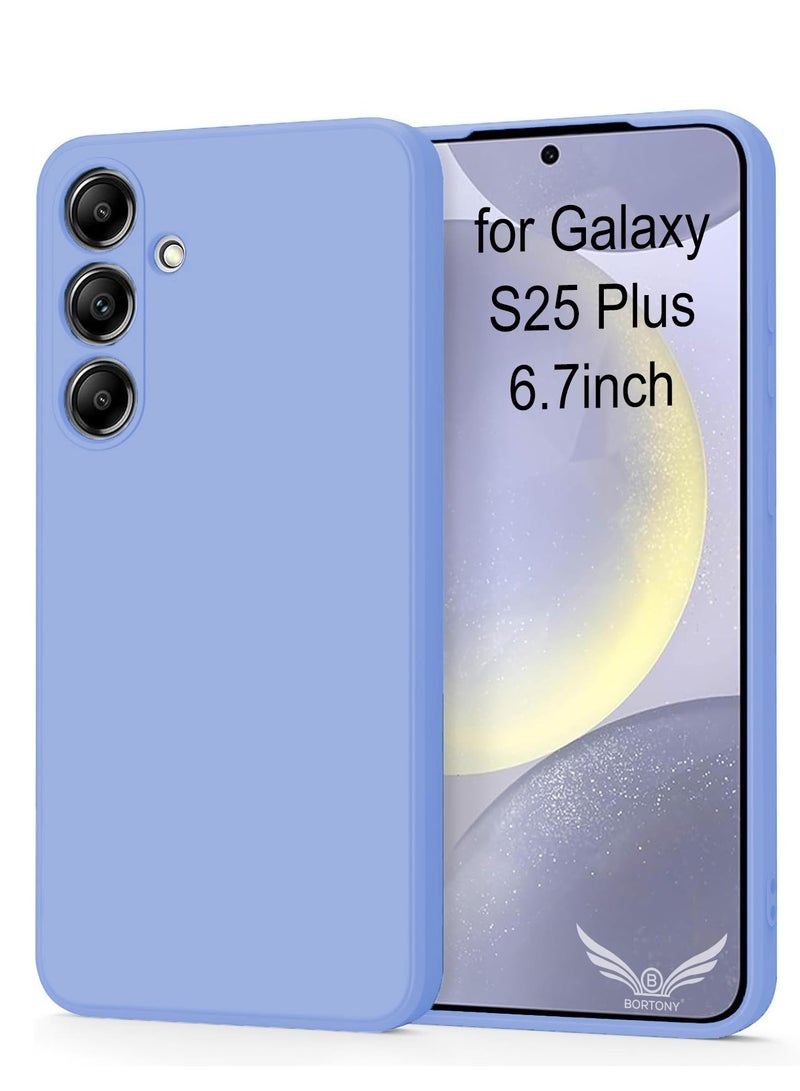 BORTONY Samsung Galaxy S25 Plus Case Liquid Silicone Gel Rubber Anti Scratch Galaxy S25 Plus Cover Protective Case for Samsung Galaxy S25 Plus 6.7 Inch - Image 1
