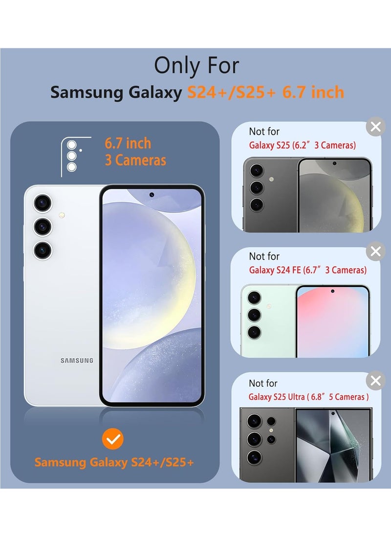 BORTONY Samsung Galaxy S25 Plus Case Liquid Silicone Gel Rubber Anti Scratch Galaxy S25 Plus Cover Protective Case for Samsung Galaxy S25 Plus 6.7 Inch - Image 2