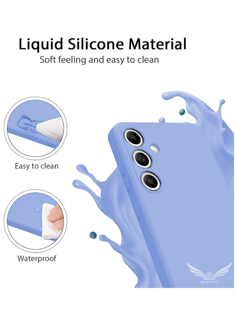 BORTONY Samsung Galaxy S25 Plus Case Liquid Silicone Gel Rubber Anti Scratch Galaxy S25 Plus Cover Protective Case for Samsung Galaxy S25 Plus 6.7 Inch - Image 4