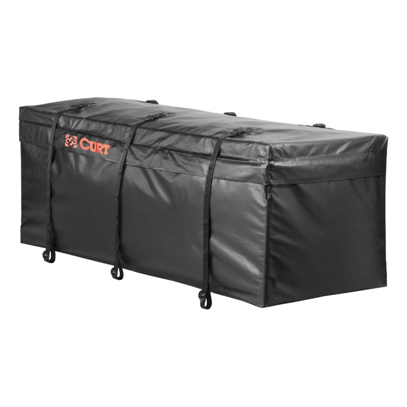 CURT 18210 56 x 18 x 21Inch WeatherResistant Black Vinyl Cargo Bag for Hitch Carrier
