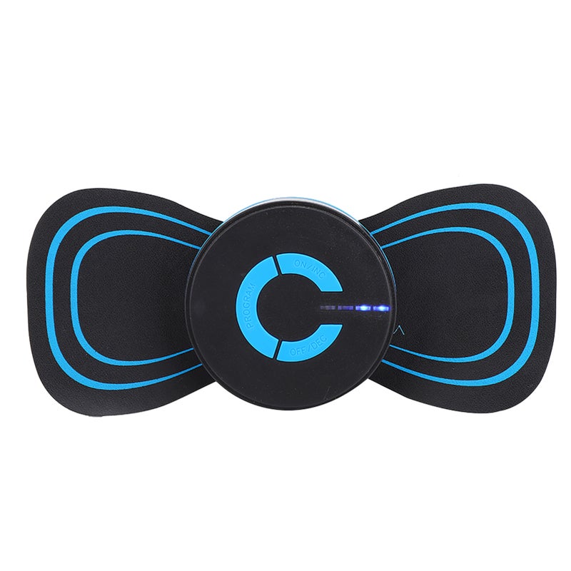 Mini Neck Massager Cervical Massage Pads Pain Relief EMS Muscle StimulatorCharging Type - Image 3