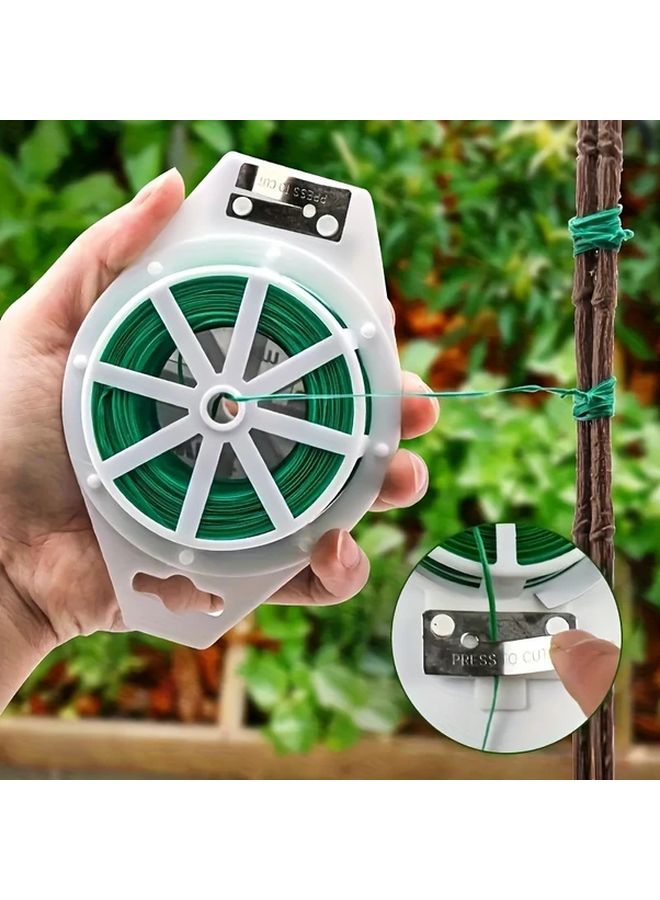 Green Plant Support Tape Heavy Duty Gardening Strap For Climbing Plants Vines Tomatoes - Image 5