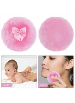 Large Fluffy Powder Puff, 4 Inch Ultra Soft Washable Reusable Velour Face Body Powder Puff Loose Powder Puffs Wet Dry Makeup Tool (Pink&White) - pzsku/ZC0B8944B59BAA801F6A9Z/45/_/1741164024/890f0564-d81c-42a6-84e9-90eb92803e61