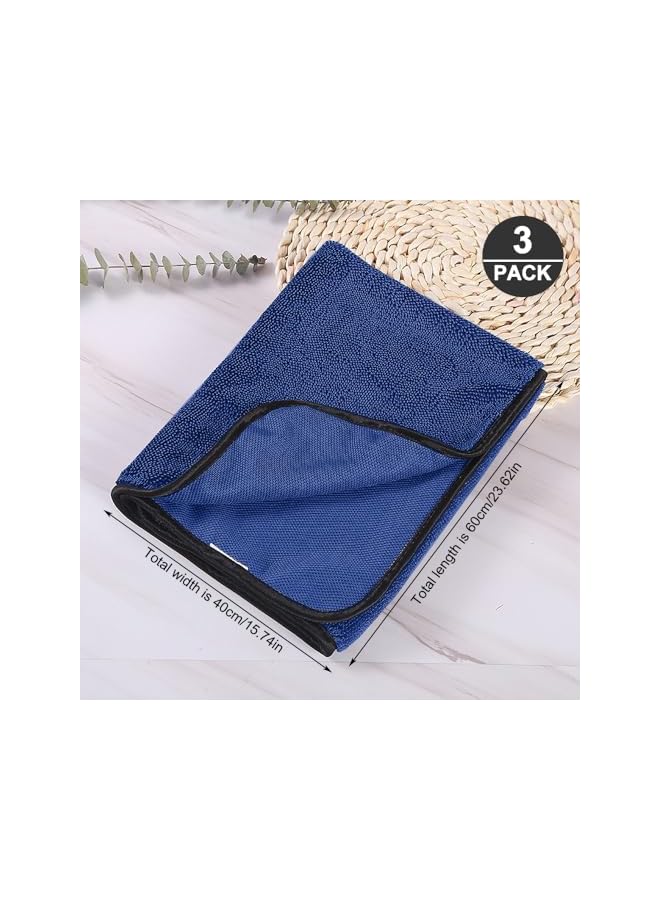 The Bros Shiny Bath Drying Towel, Pack of 3 Shiny Wipes Cloths, Original, 60 x 40 cm Dry Towel Shower, Dry Cloths, Car Shower Cubicles Cloth, Fast Dry Drying Towel for the Shower, Bathroom - Image 2