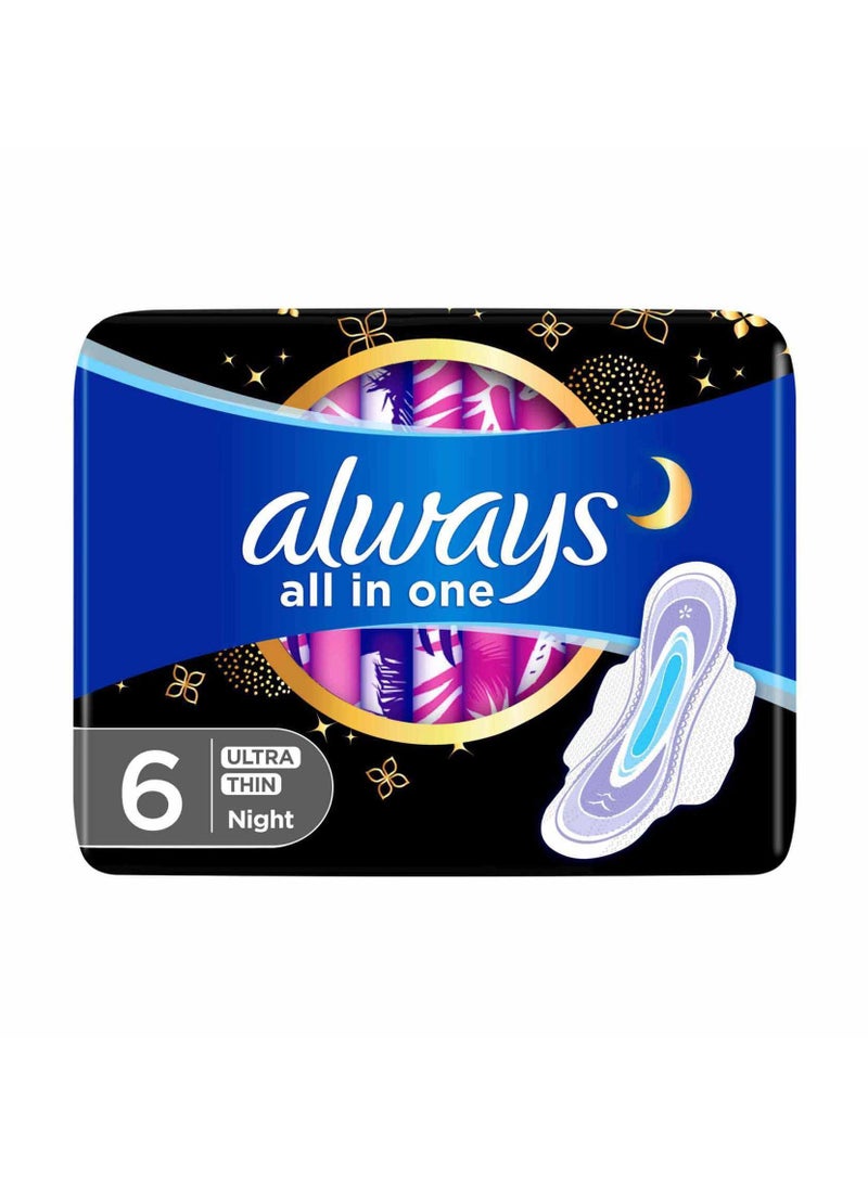 Always Ultra Thin Night Aio 6S