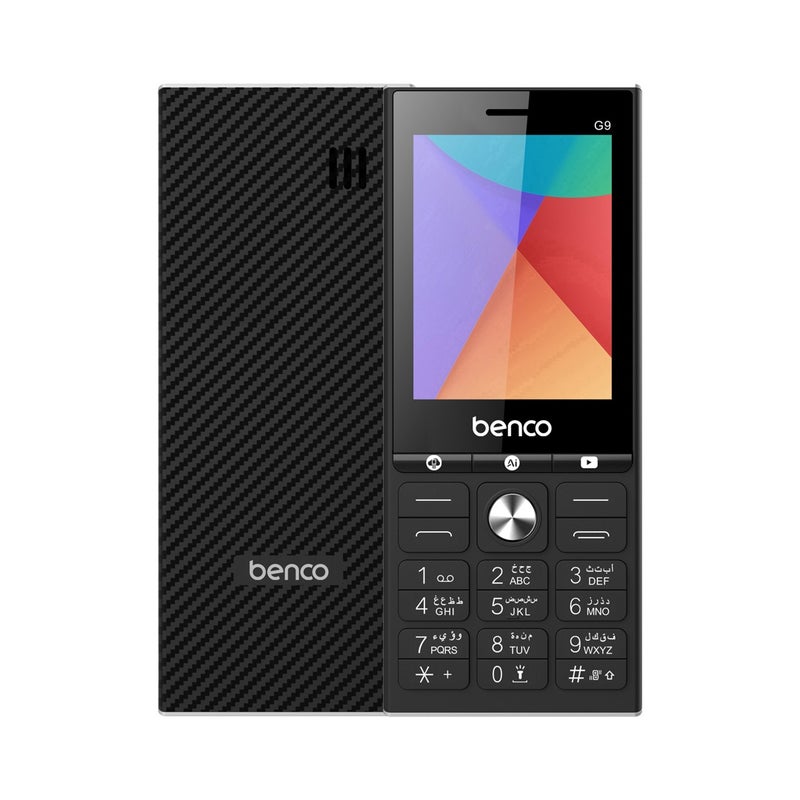 benco G9 4G Keypad Mobile Phone No Camera No GPS Black - Middle East Version - Image 1