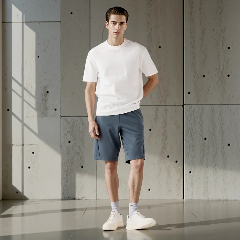 ادوت من سبلاش Regular Fit Shorts with Drawstring Closure