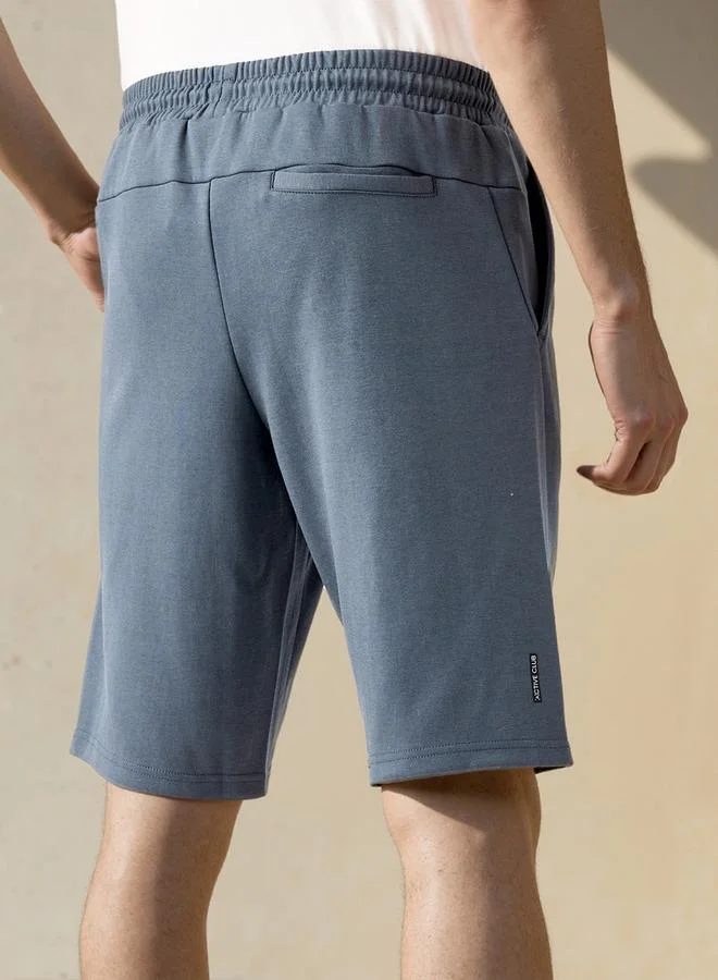 Splash Active  Regular Fit Shorts with Drawstring Closure for Men | Best Price UAE