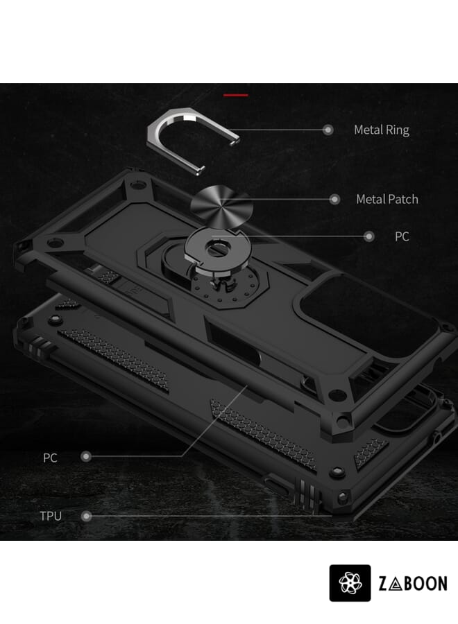 Zaboon Protective Case Cover For Motorola Edge 20 Pro Shockproof TPU + PC - Image 2