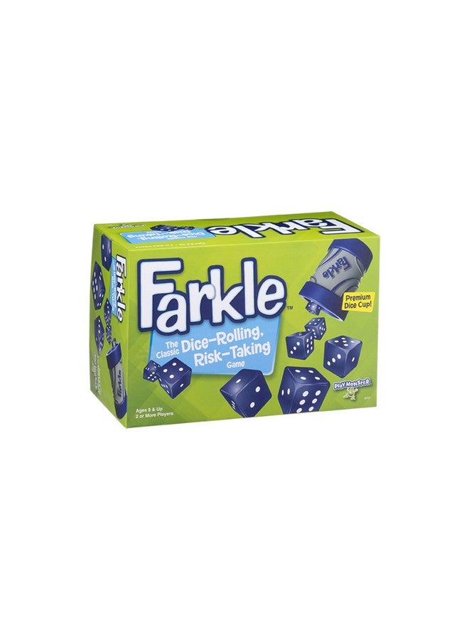 PlayMonster PlayMonster Farkle Classic Dice Game - Premium Kids Games, Dice Games, Family Games, Travel Games, Adult Games, Board Games, Dice Cup, Dice Set, Farkle Score Sheets Included, Ages 8+  - Image 1