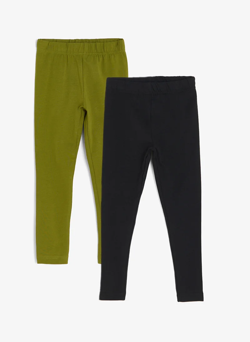 Ripples Girls Leggings 2-Piece Pack