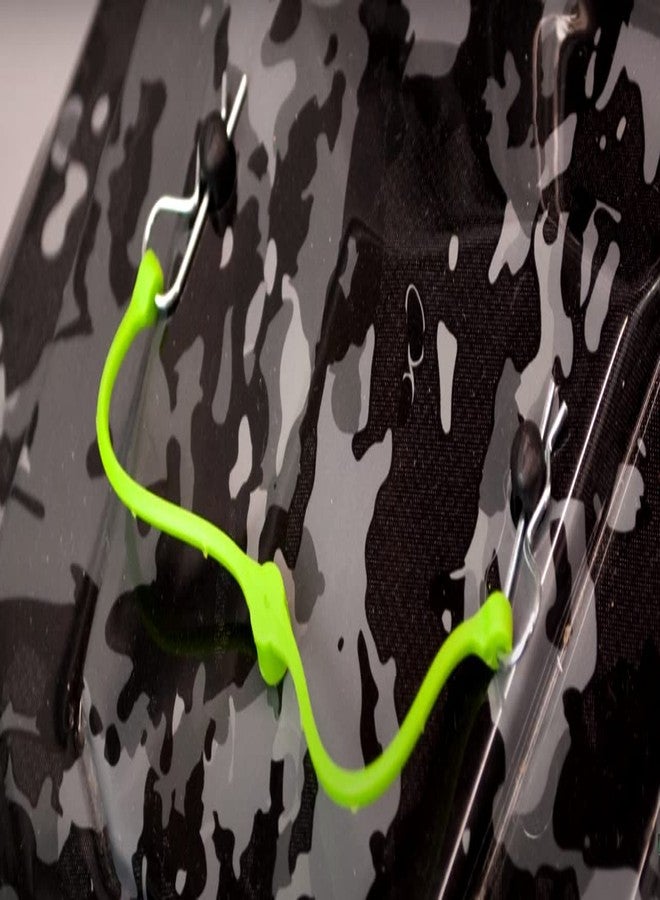 Du-Bro Body Klip Retainer, with Rubber Attachments, for RC Cars and Trucks, 2-Pack, Lime Green - Image 5