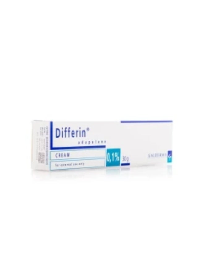 Differin 0.1% Cream 30 Gm